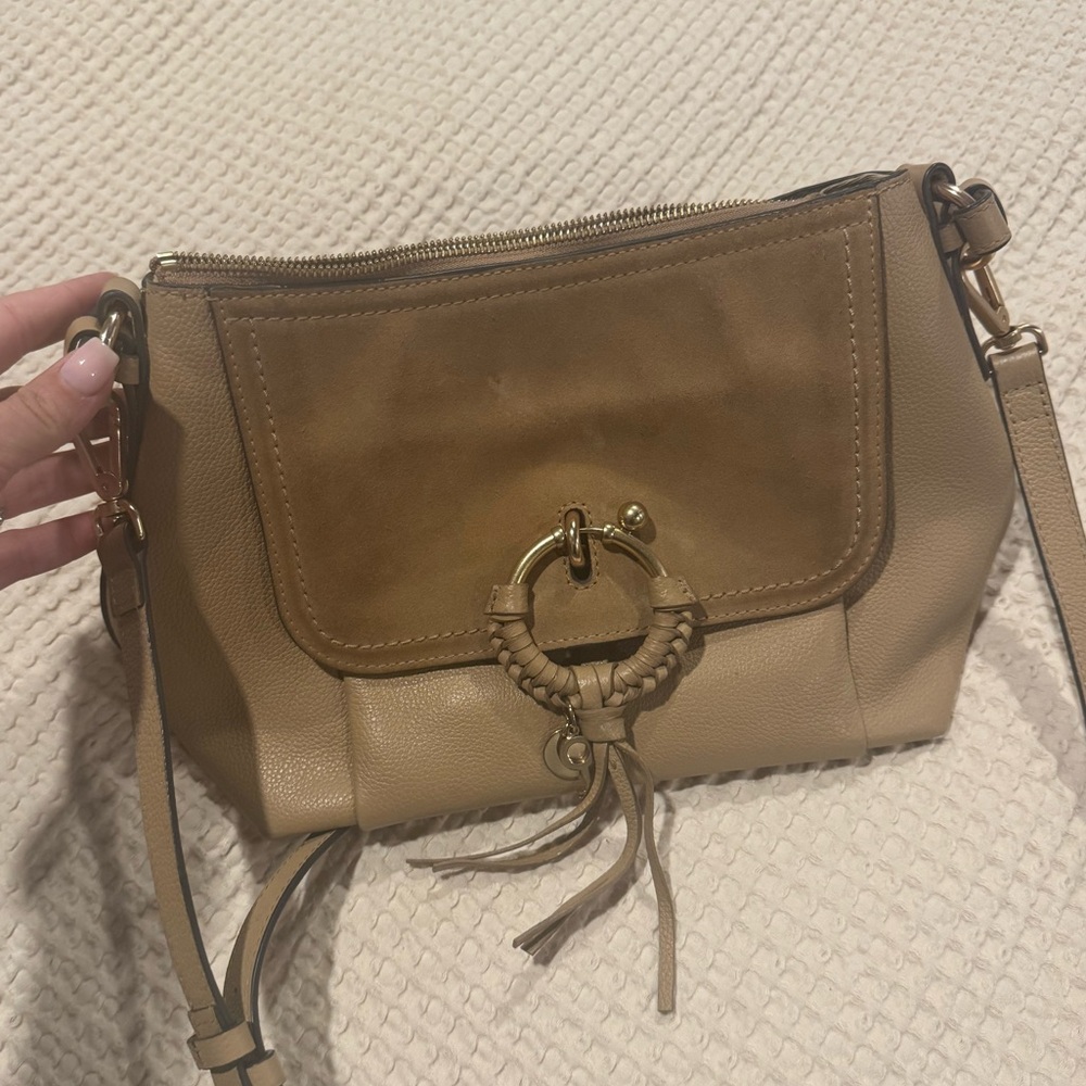 see by Chloe Joan small bag tan
